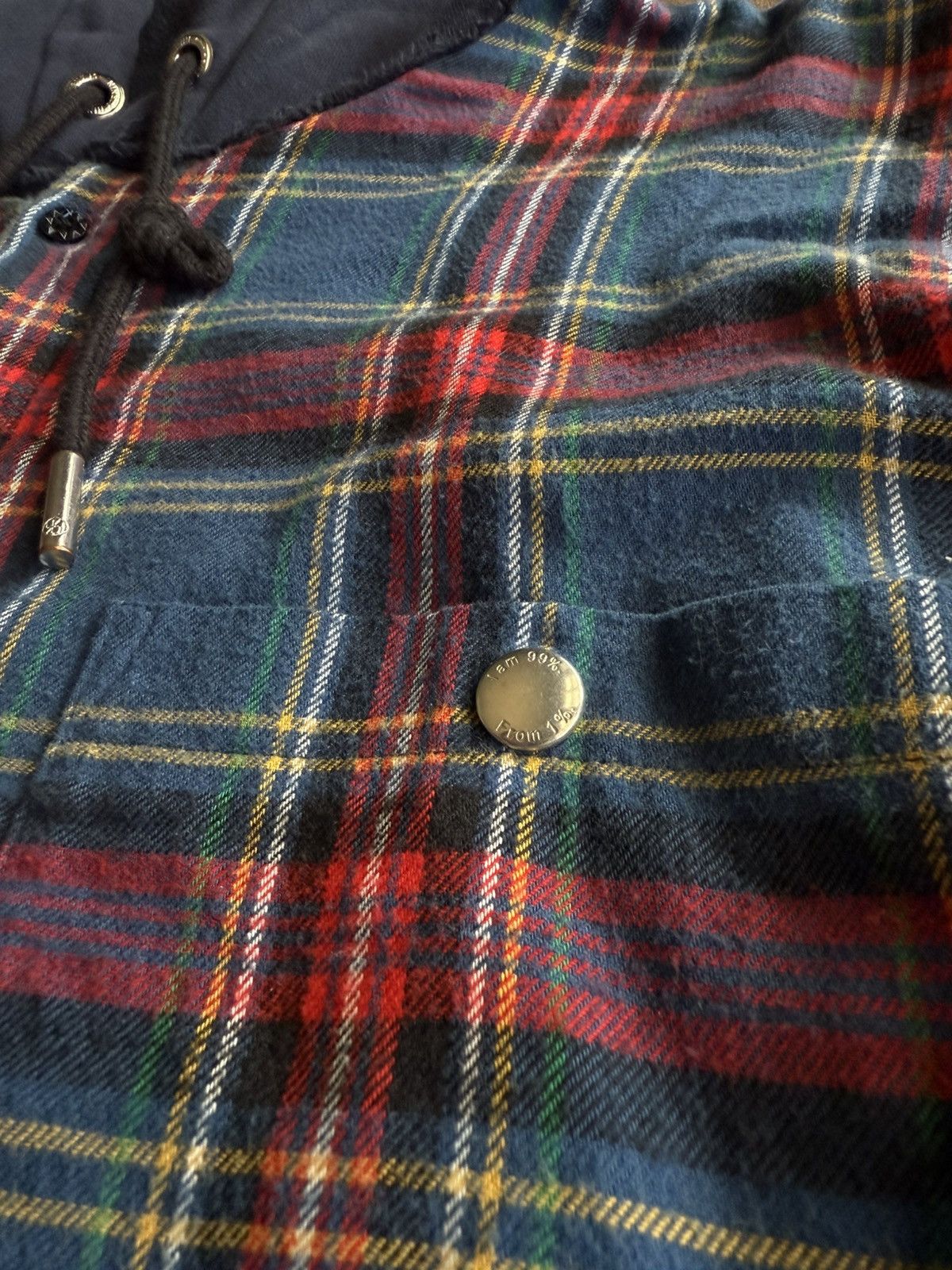 99%IS- 99%IS Hooded Button Up Size US M / EU 48-50 / 2 - 4 Thumbnail