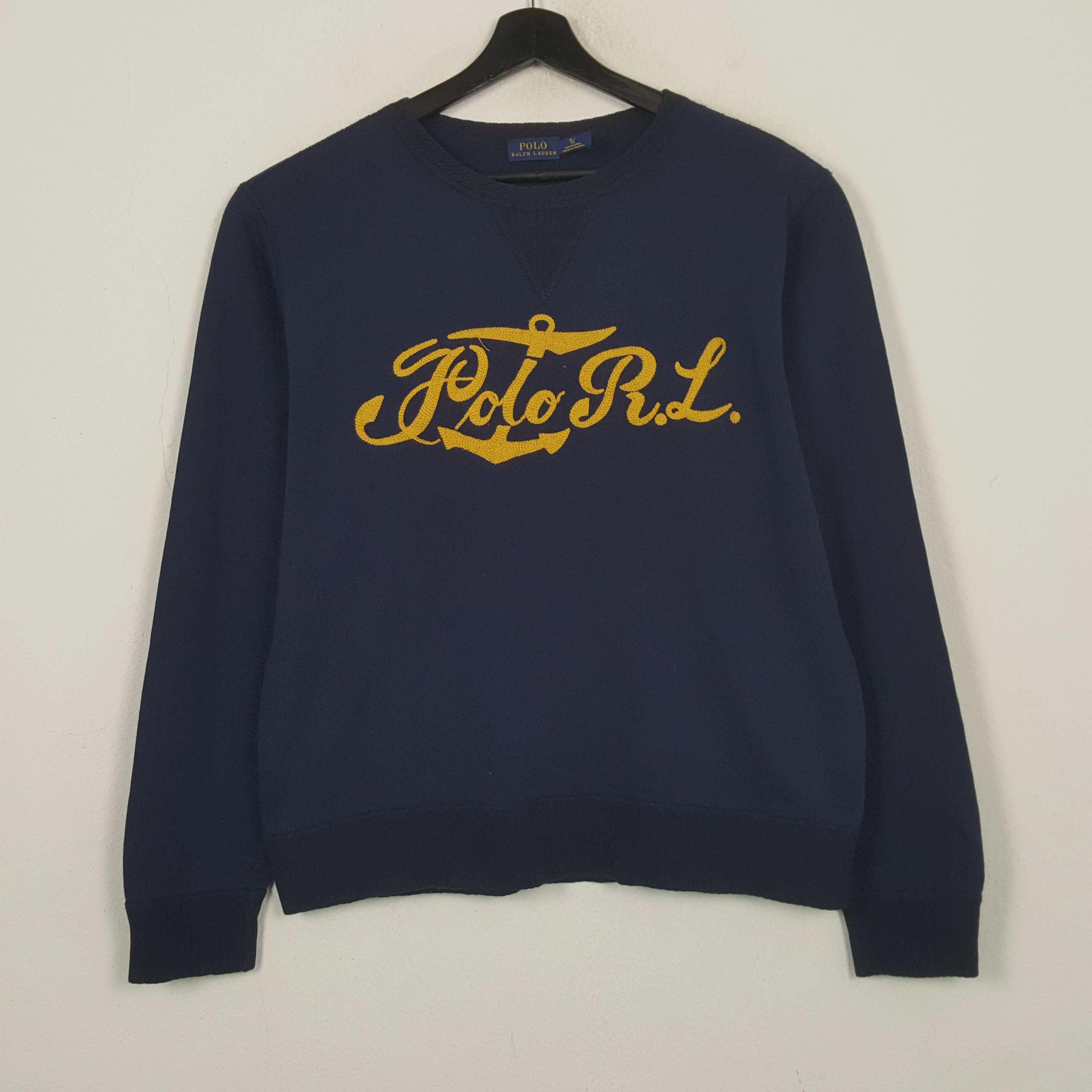Polo Ralph Lauren Polo Ralph Lauren Fashion Spellout Design Sweatshirt RR1 Size US M / EU 48-50 / 2 - 1 Thumbnail