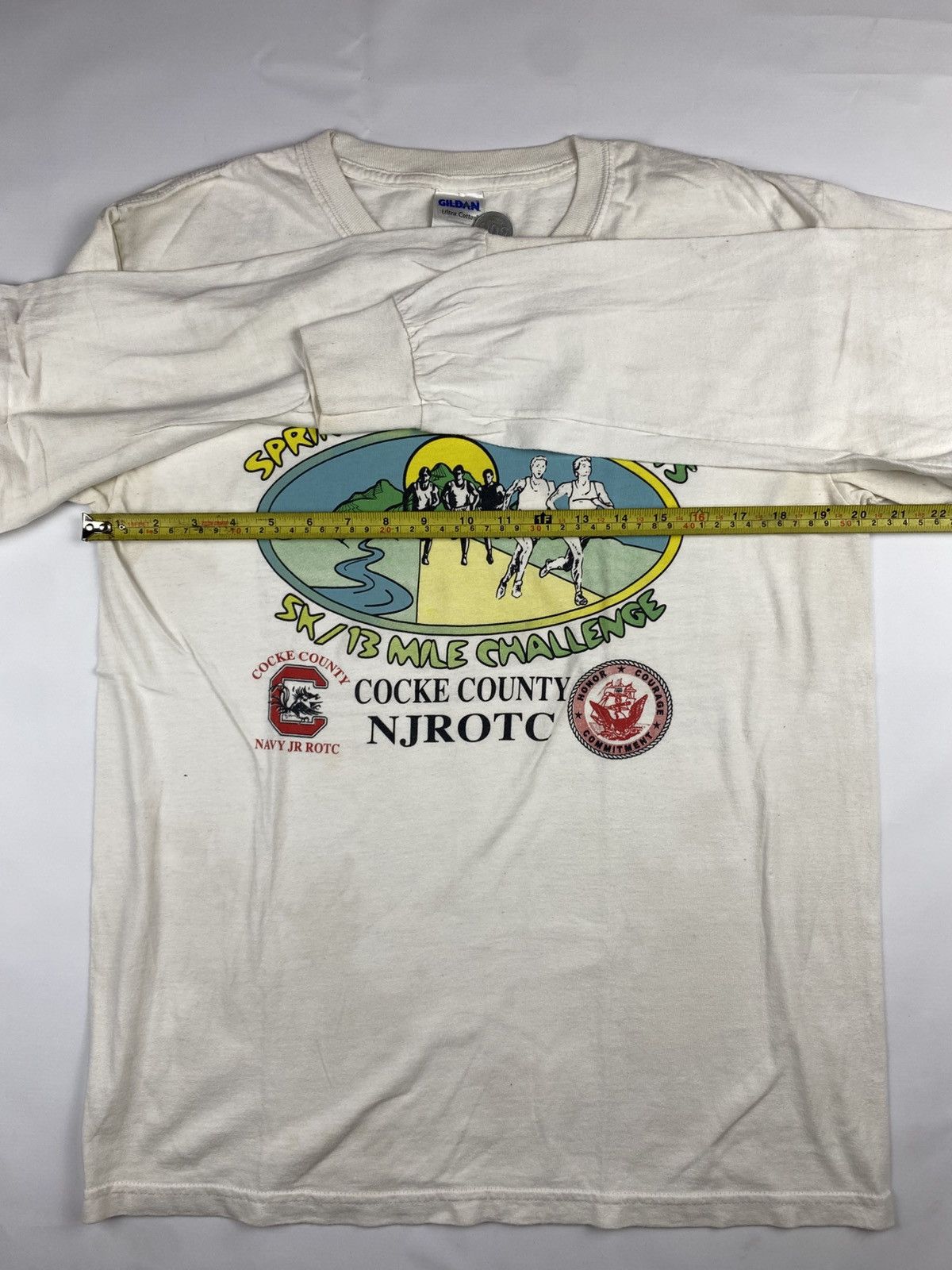 Vintage Vintage Art Runner tshirt Size US M / EU 48-50 / 2 - 8 Thumbnail