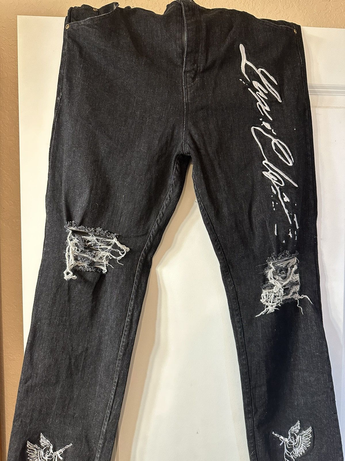 Designer LUX CLOTHING LUXURY JEANS!!! BRAND NEW BRAND!!!! Size US 30 / EU 46 - 7 Thumbnail