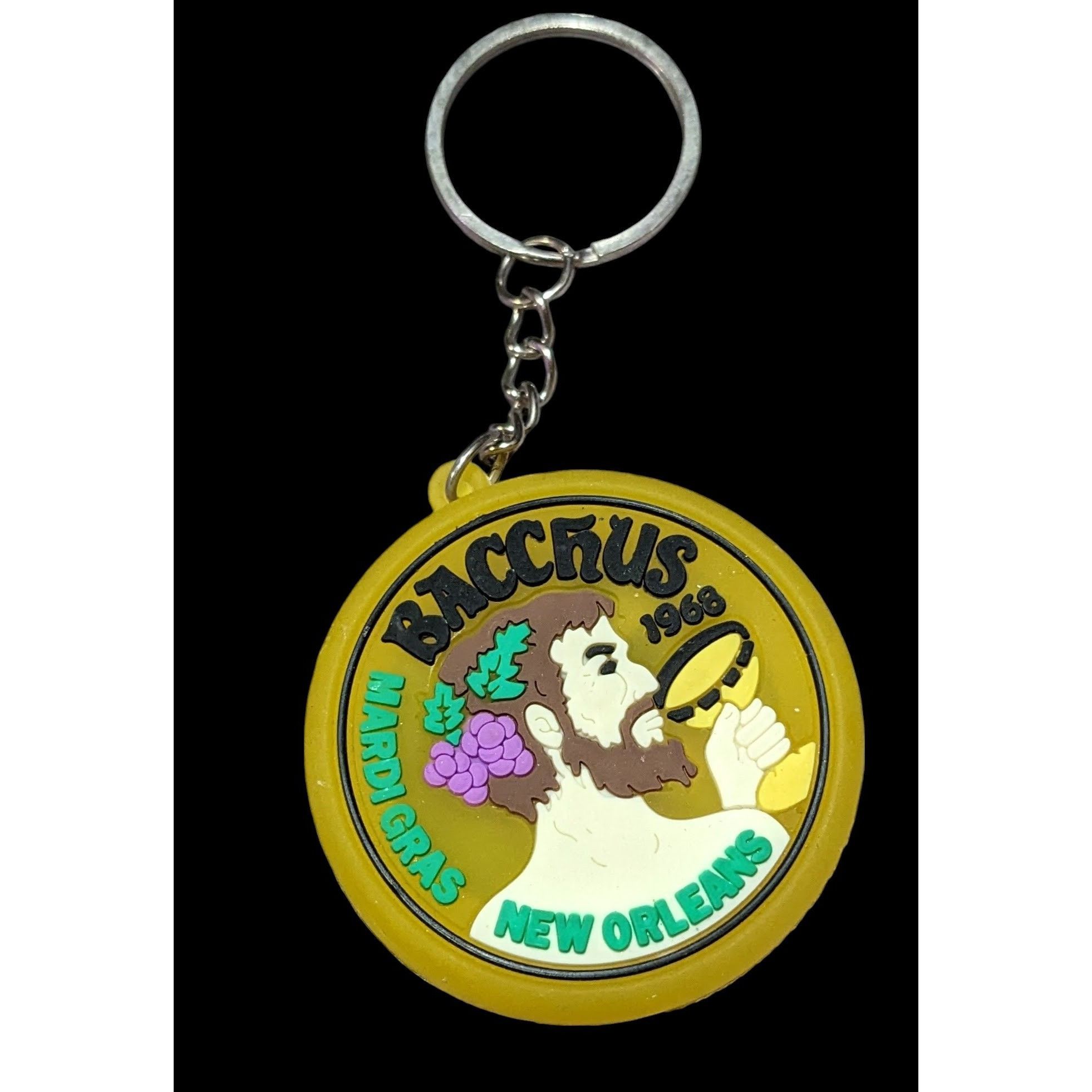 Other Bacchus Mardi Gras New Orleans Light Up Keychain Size ONE SIZE - 1 Thumbnail