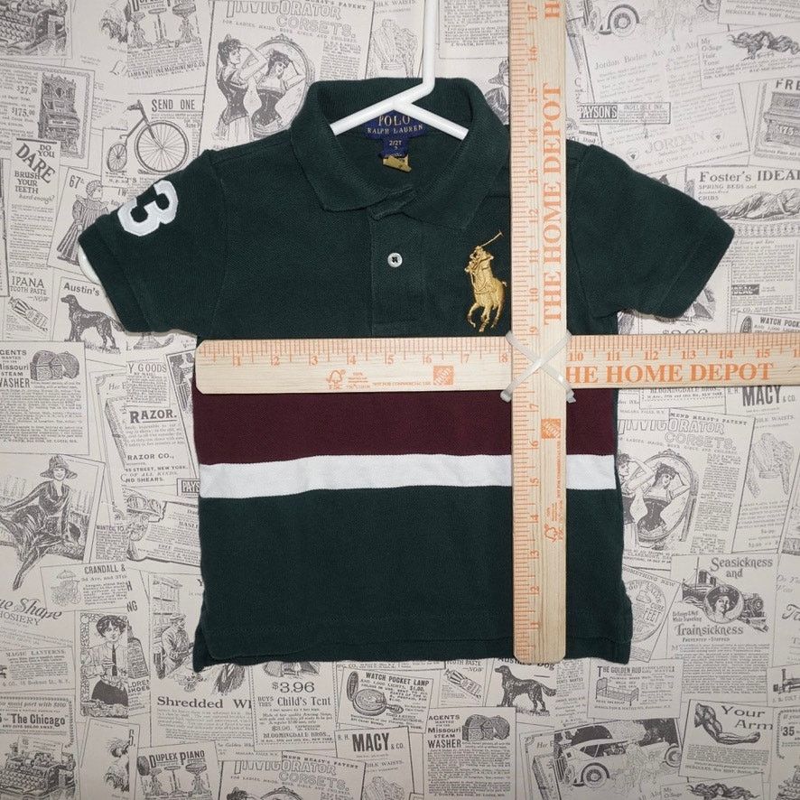 Polo Ralph Lauren 2T - Vintage Y2K Polo Ralph Lauren embroider youth shirt Size US XXS / EU 40 - 4 Thumbnail