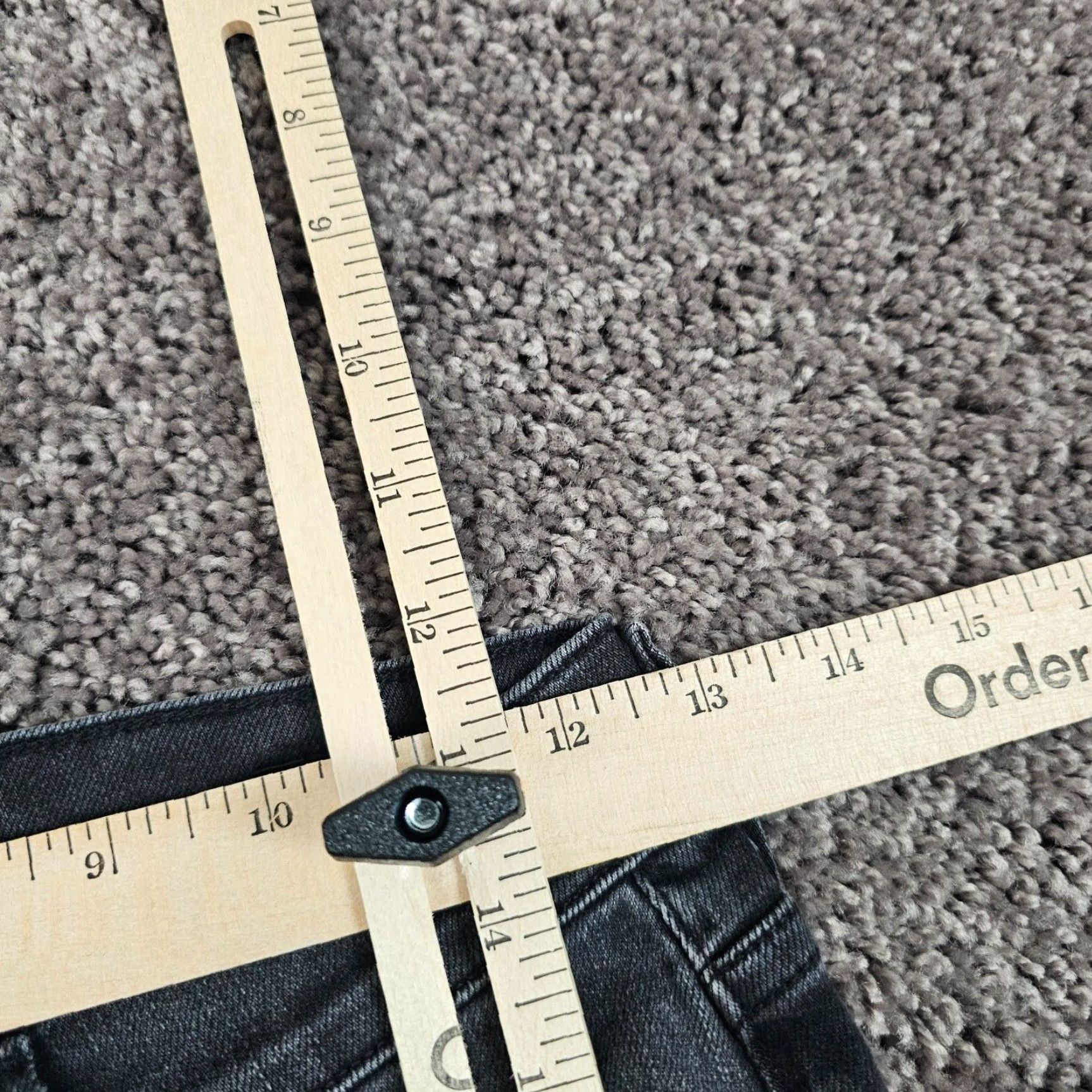 Citizens Of Humanity VINTAGE Citizens of Humanity Jeans Women Skinny Mid Rise Distressed Rocket 24x28 Gray Denim Size 26" / US 2 / IT 38 - 5 Thumbnail