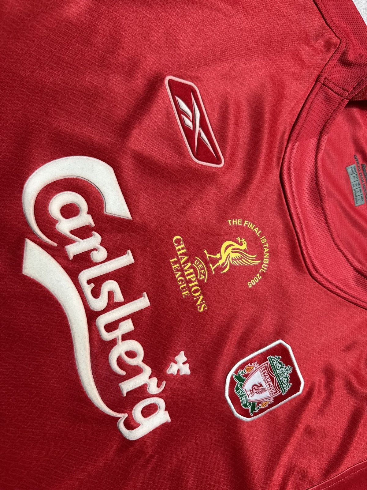 Reebok Reebok FC Liverpool 2004/2006 Gerrard #8 Soccer Jersey Size US XL / EU 56 / 4 - 6 Thumbnail