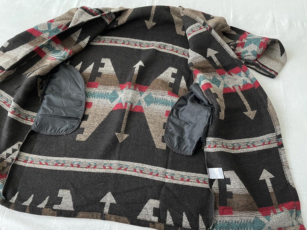 Japanese Brand Aztec Navajo Motif Cardigan Coat Sanjuro Style Size US M / EU 48-50 / 2 - 7 Thumbnail