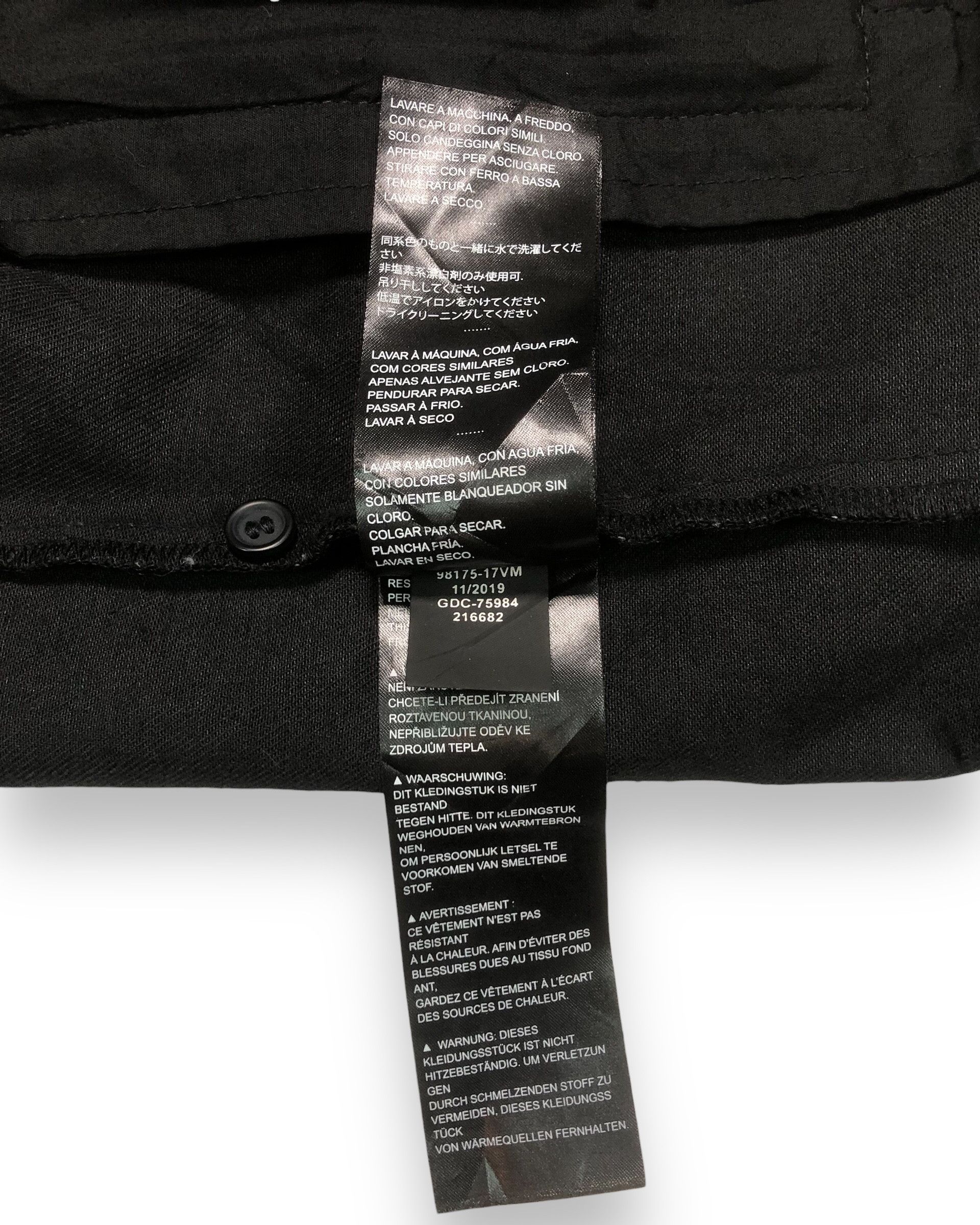 Harley Davidson Modern Harley Davidson Black Coated Denim Vest Size US M / EU 48-50 / 2 - 9 Thumbnail