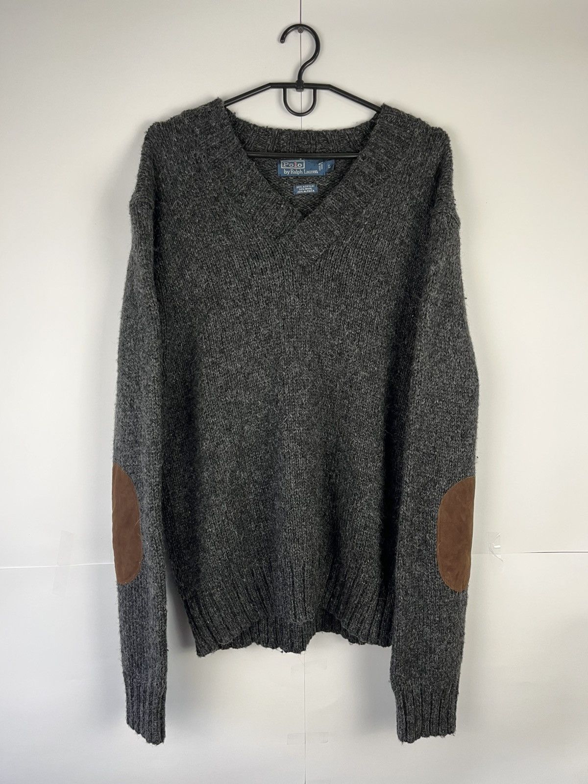 Ralph Lauren Ralph Lauren Luxury Wool & Alpaca Sweater Jumper Size US L / EU 52-54 / 3 - 1 Thumbnail