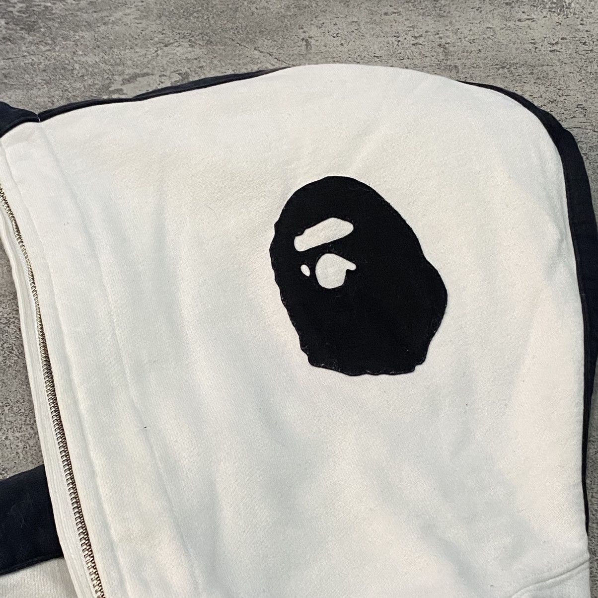 Bape Bape White Full Zip Hoodie Football Size US M / EU 48-50 / 2 - 3 Thumbnail