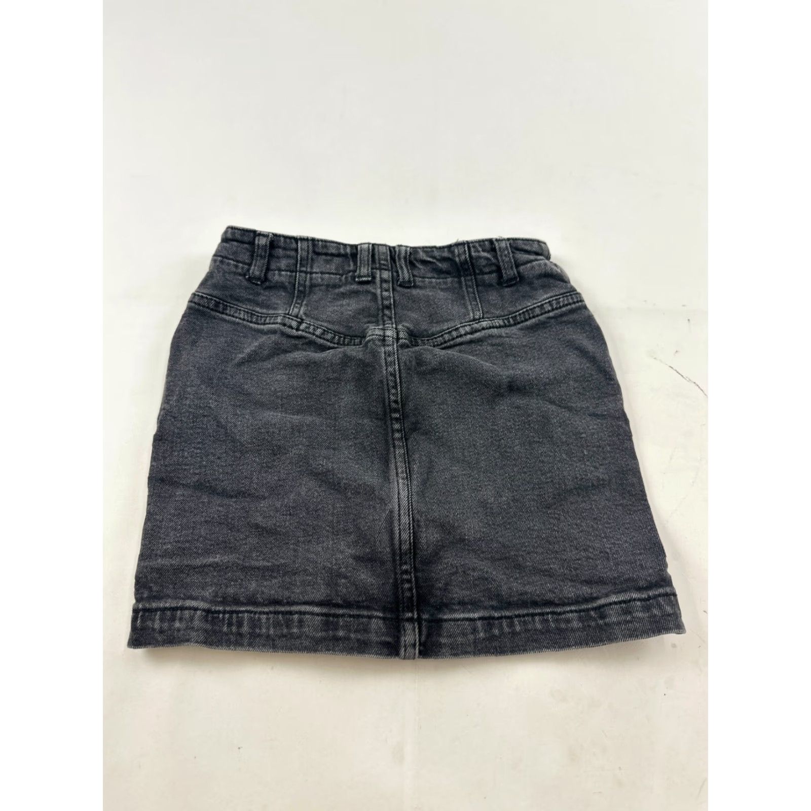 Free People Free People Skirt Womens Size 24 Black Denim Cotton Stretch Pockets We The Free Size 42" / US 20 - 5 Thumbnail