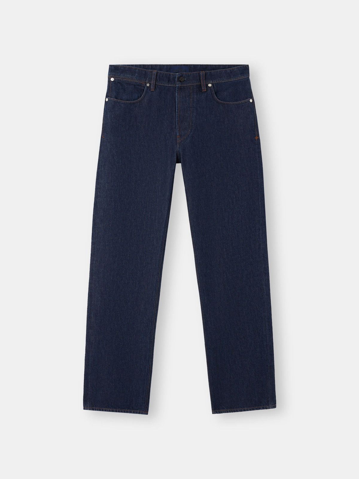 Stone Island J100005 INDIGO DENIM-RINSED mens 32 stone island Size US 32 / EU 48 - 3 Thumbnail