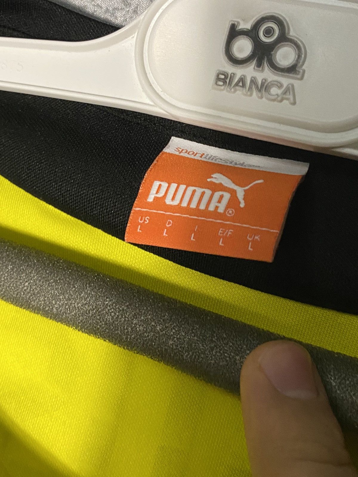 Puma × Vintage 2013 Puma Borussia Dortmund Soccer Jersey #11 Reus Size US L / EU 52-54 / 3 - 3 Thumbnail