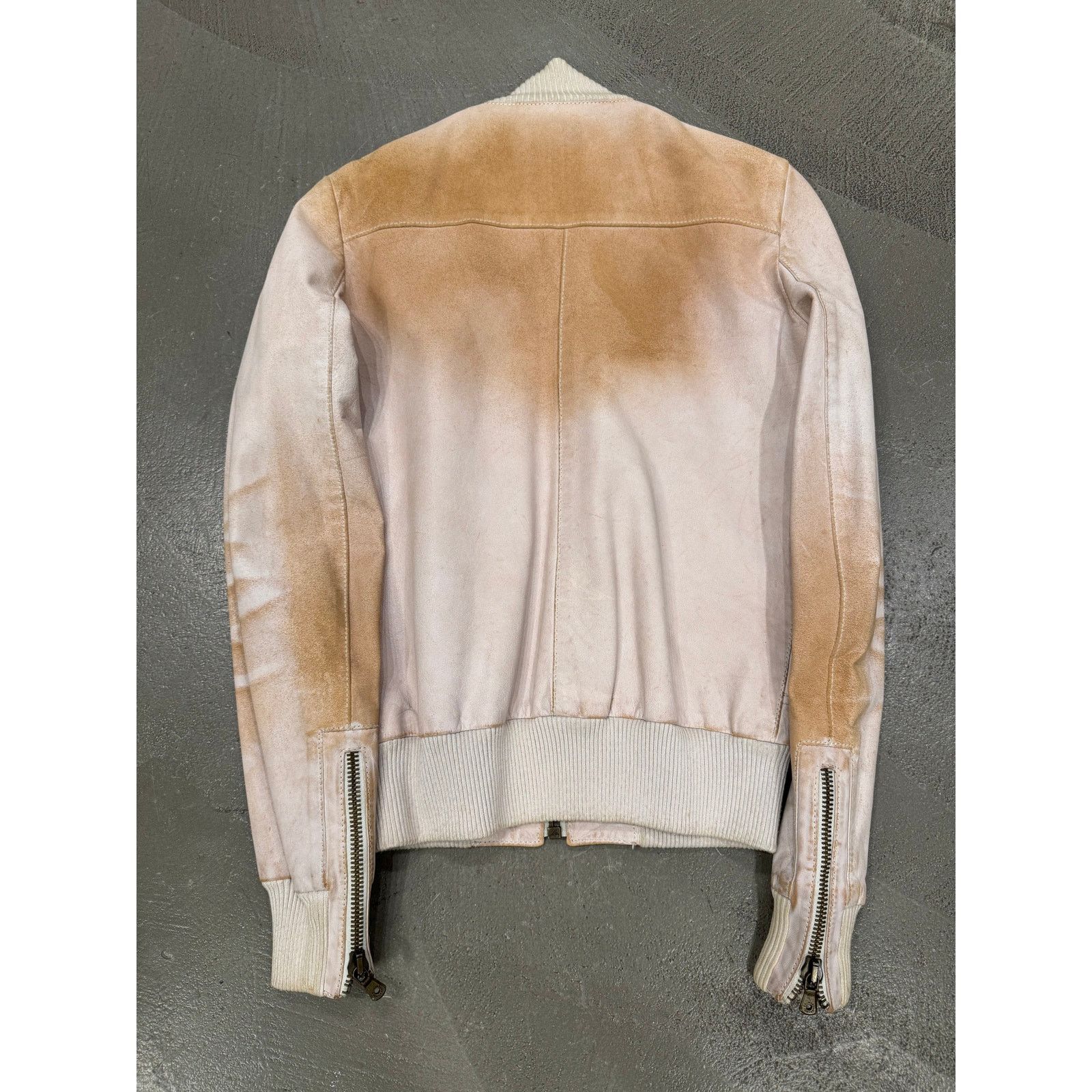 Dolce & Gabbana S/S 2003 Dolce & Gabbana multi zipper rust stained jacket Size US M / EU 48-50 / 2 - 3 Thumbnail
