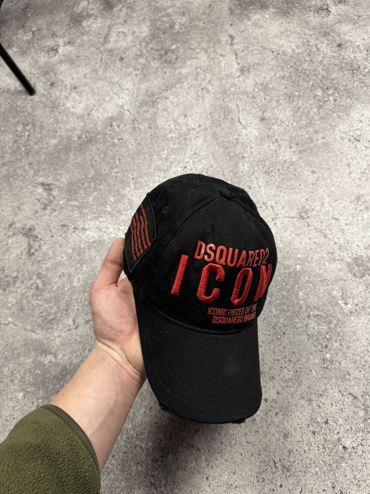 Dsquared2 Vintage Dsquared 2 Patchwork Cap Y2K Hats Japanese Style Size ONE SIZE - 2 Thumbnail