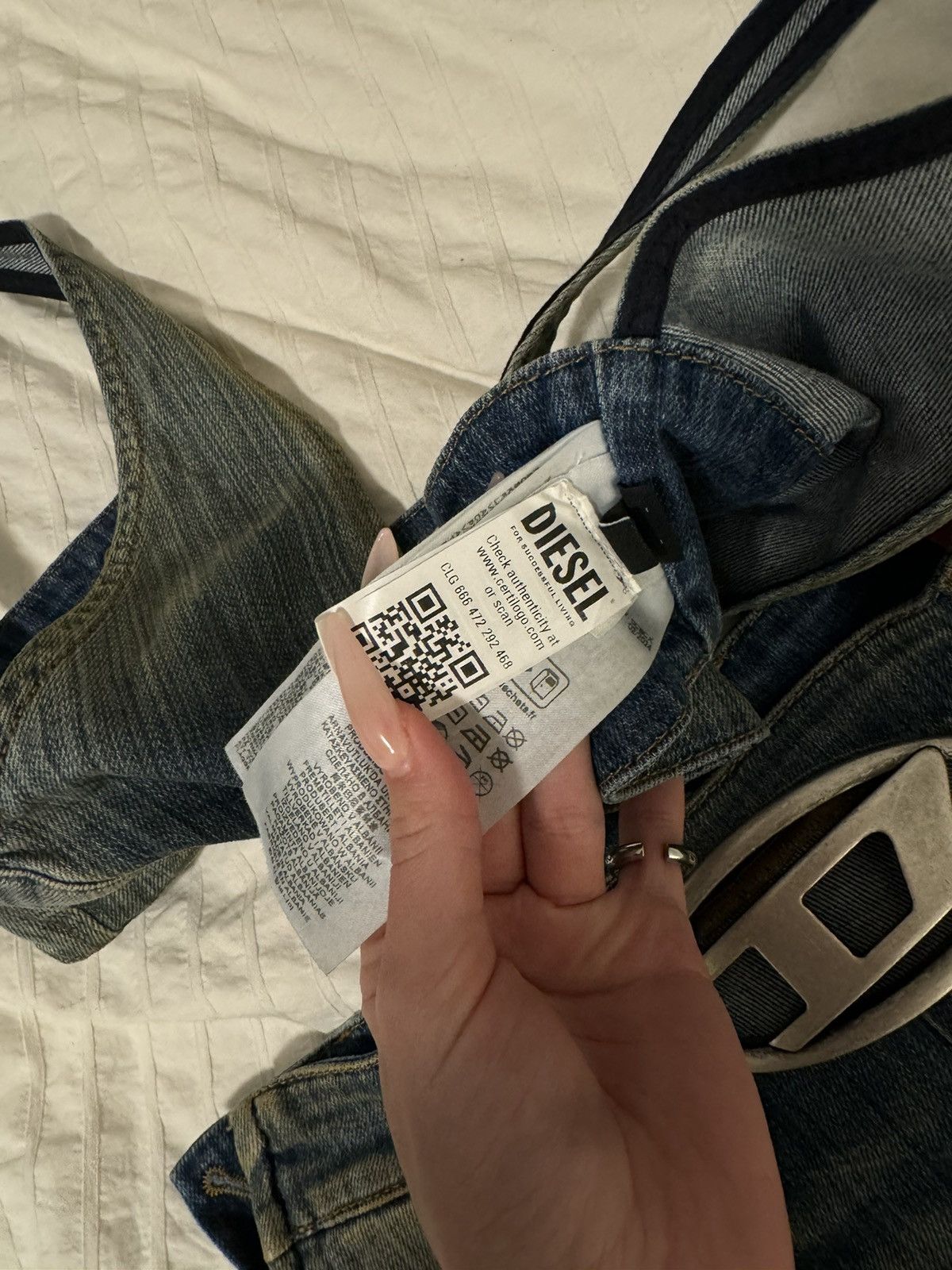 Diesel Diesel denim mini skirt and top set Size S / US 4 / IT 40 - 6 Thumbnail