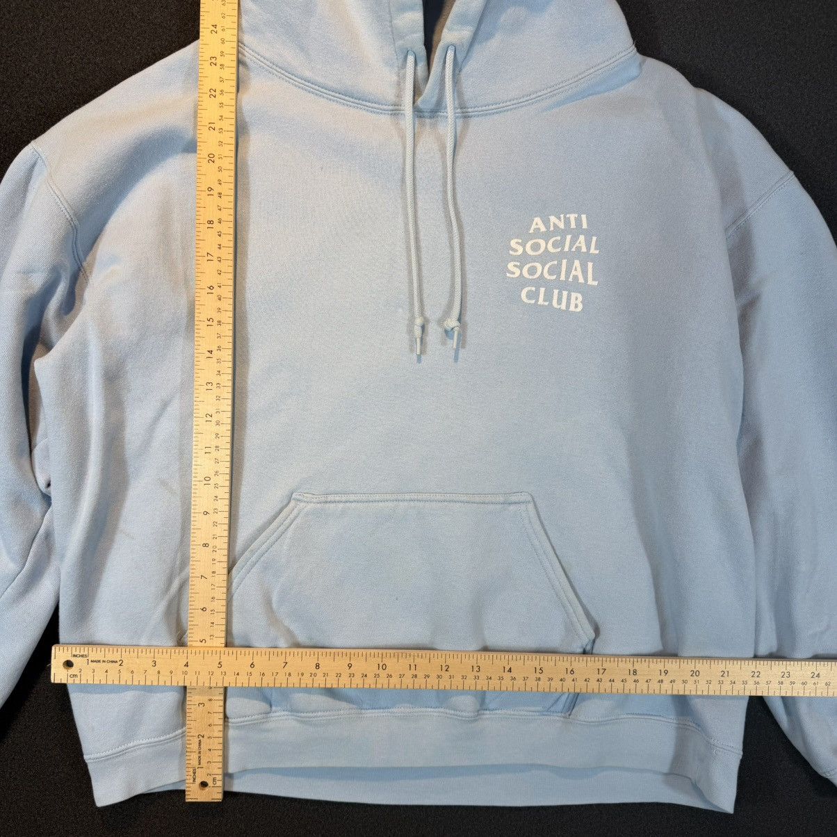 Anti Social Social Club Anti Social Social Club Hoodie 2017 Sky Is Falling Baby Blue Size US L / EU 52-54 / 3 - 4 Thumbnail