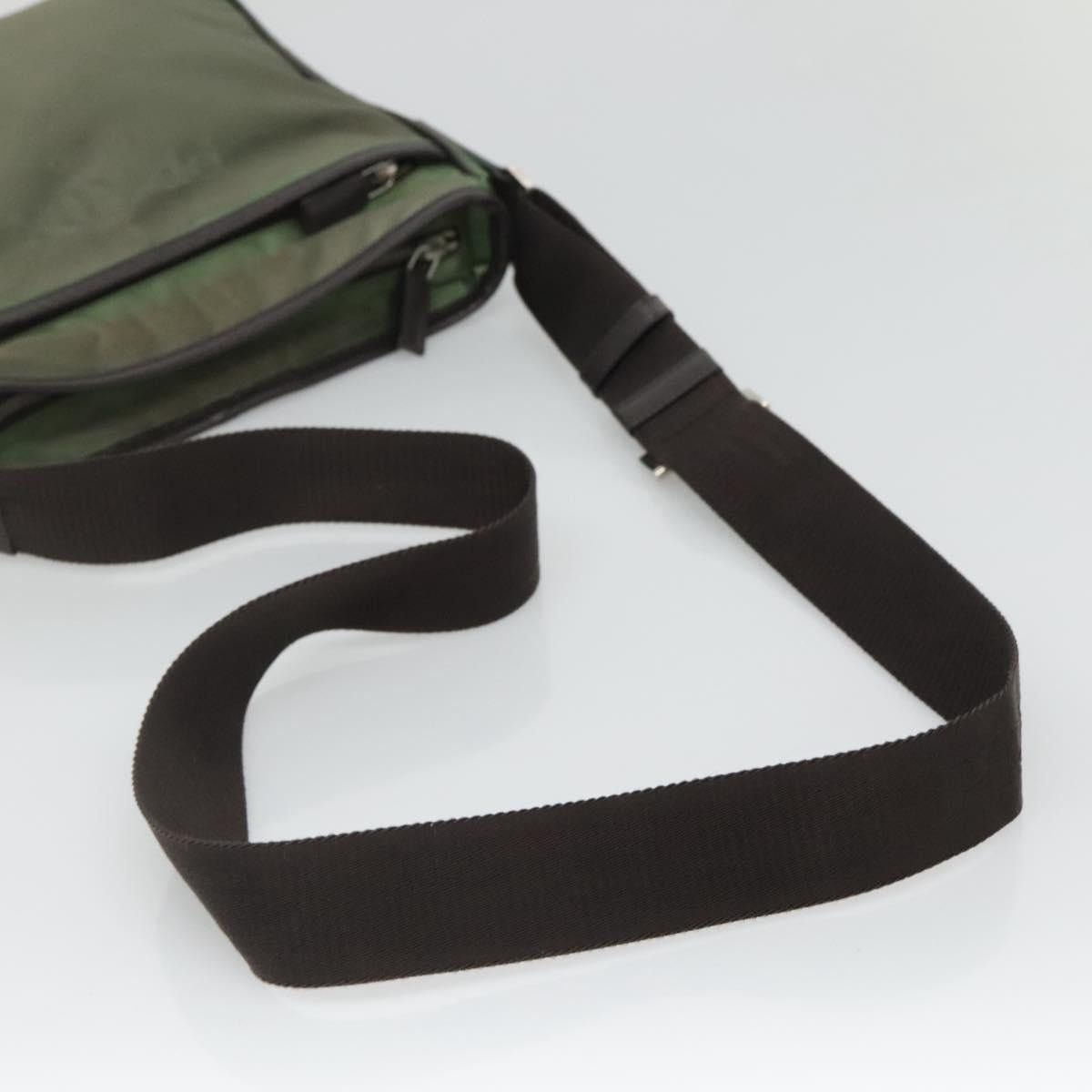 Prada PRADA Shoulder Bag Nylon Khaki Silver Size ONE SIZE - 7 Thumbnail