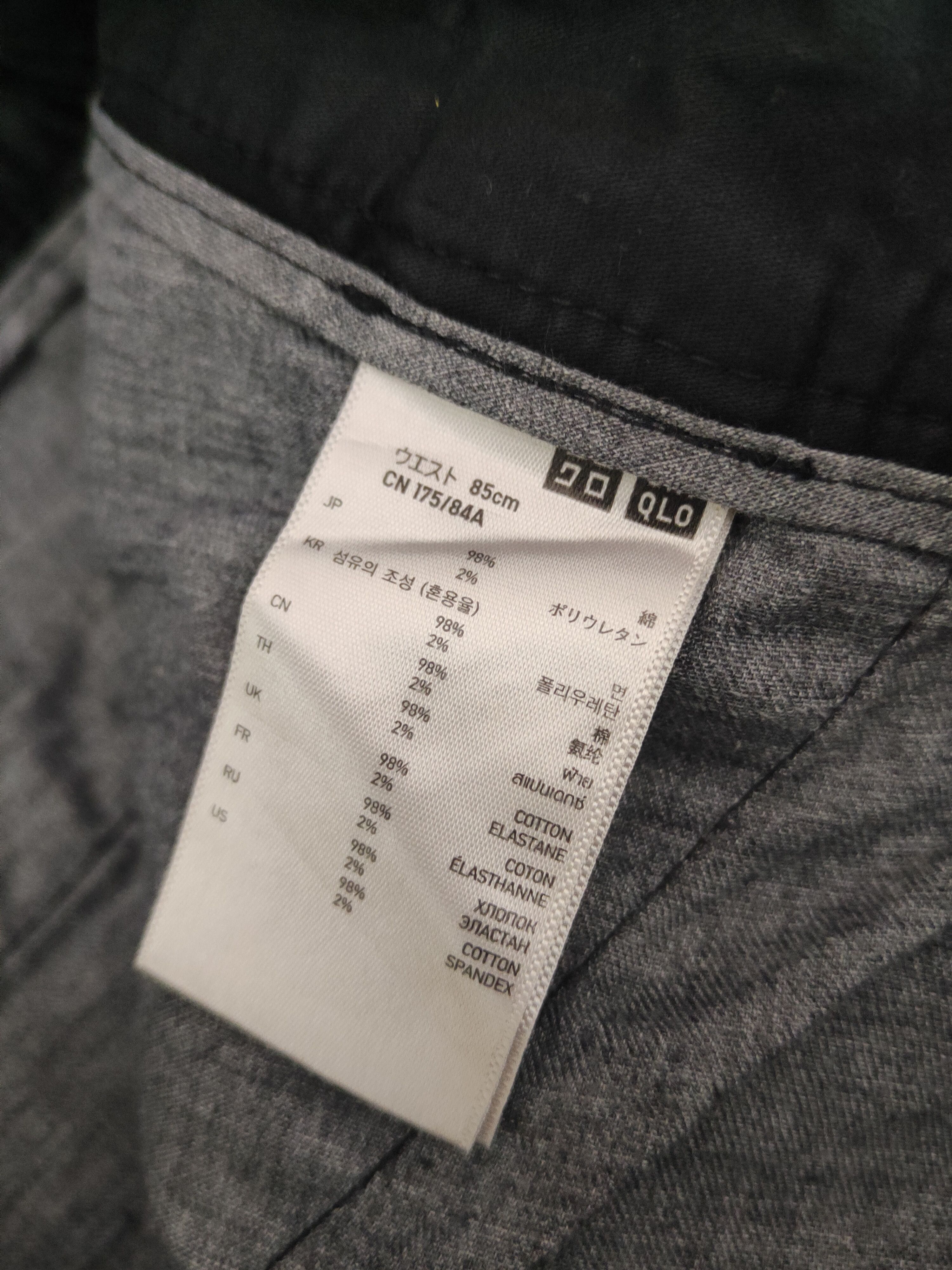Japanese Brand DL Uniqlo Black Multipocket Cargo Pants #2613 Size US 33 - 14 Thumbnail