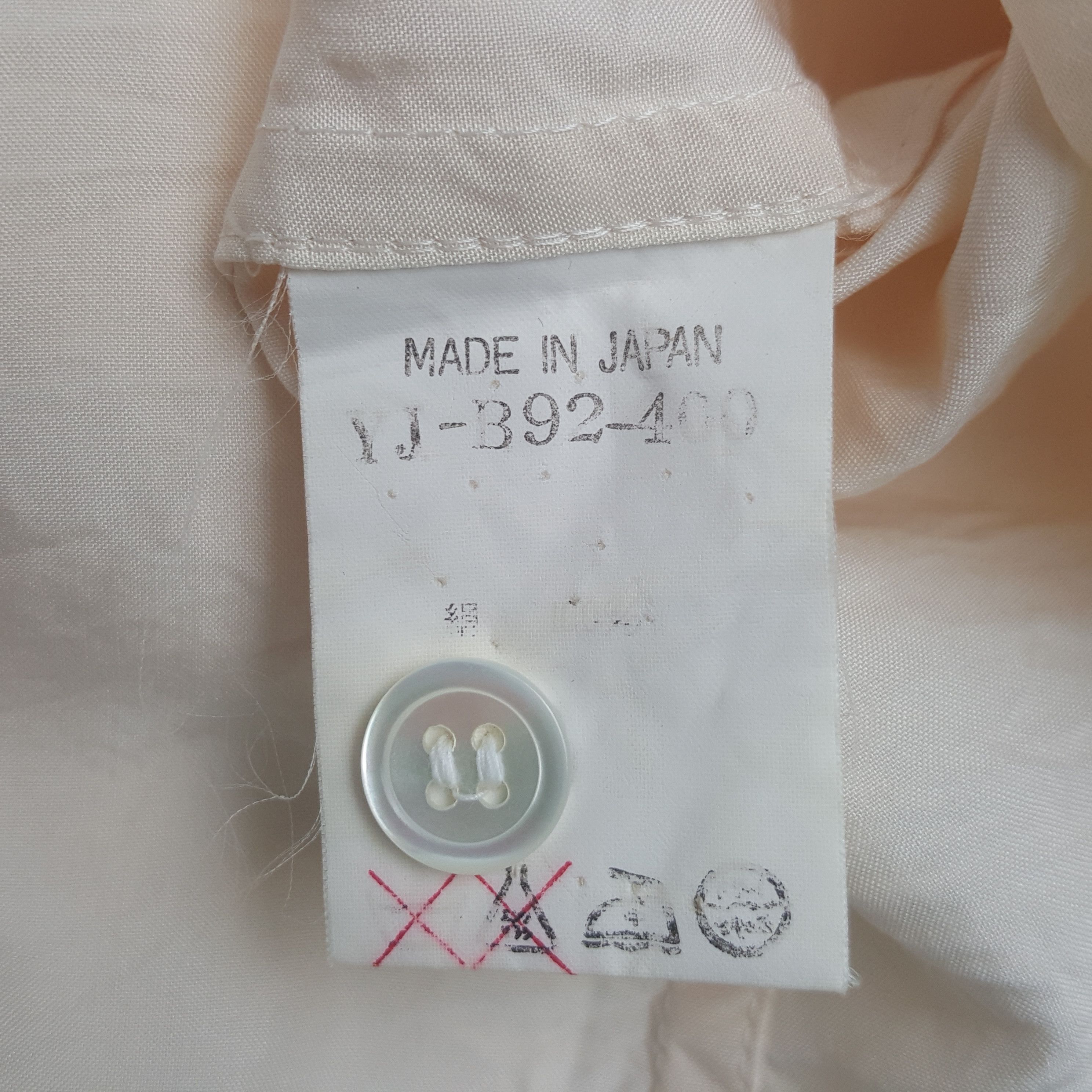 Y's Vintage Y's Japanese Plain Button Up Shirt Size US L / EU 52-54 / 3 - 8 Thumbnail