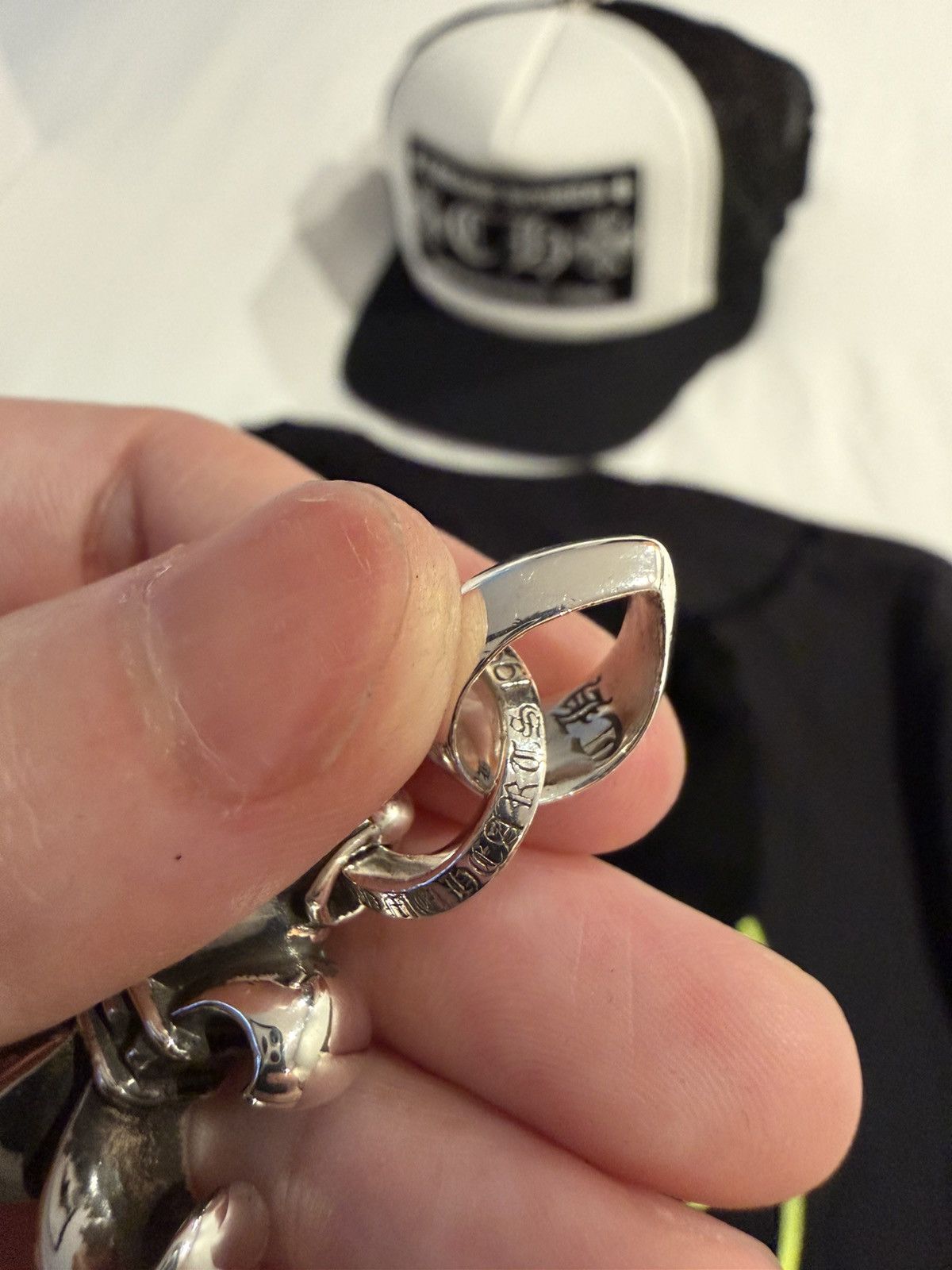 Chrome Hearts Ch fleur pendant Large - new Size ONE SIZE - 3 Thumbnail