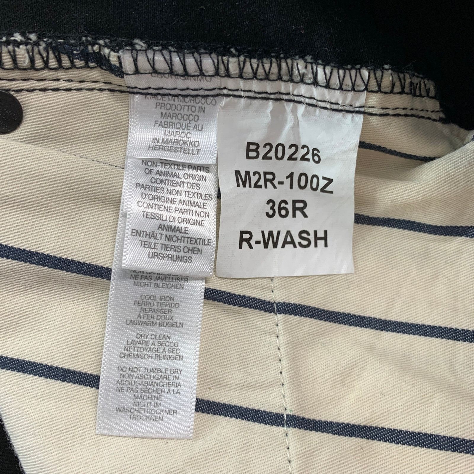 Paul Smith PAUL SMITH Size 36 Black Cotton Blend Jeans Size US 36 / EU 52 - 7 Thumbnail