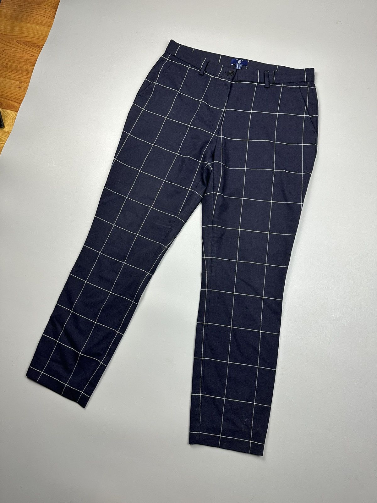 Gant Tapered fit Checkered woolen pants Gant USA Size 32" / US 10 / IT 46 - 2 Thumbnail