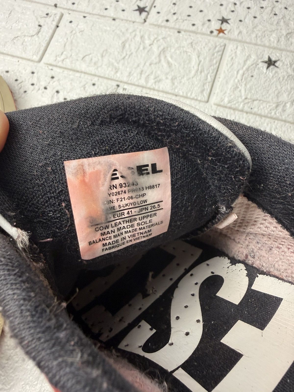 Diesel Diesel S-Ukiyo Low US8.5 UK7.5 EUR41 Sneakers Casual Size US 8.5 / EU 41-42 - 11 Thumbnail