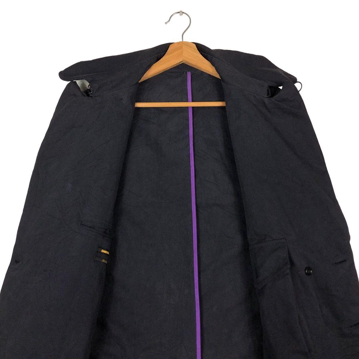 Diesel 🔥RICH BLACK BELT LONG JACKET BONDAGE DIESEL BLACK GOLD Size US L / EU 52-54 / 3 - 14 Thumbnail