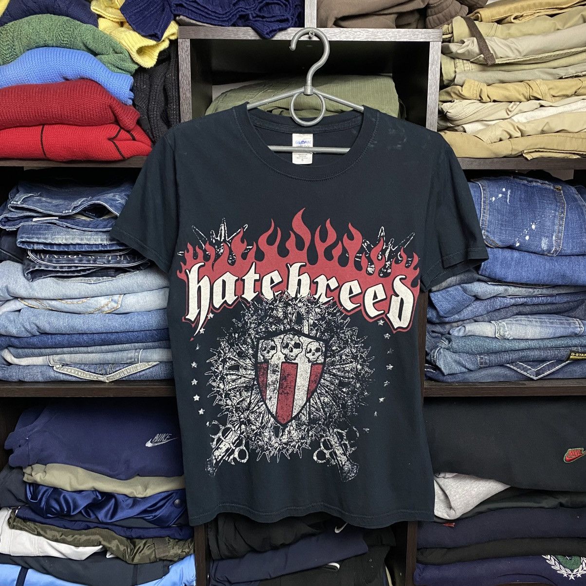 Band Tees Vintage HateBreed Big Graphic Logo 2000’s band tee size S Size US S / EU 44-46 / 1 - 1 Thumbnail