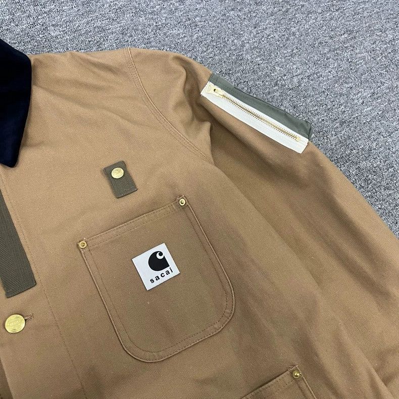 Sacai Carhartt x Sacai Collaboration Jacket-2506 Size US L / EU 52-54 / 3 - 3 Thumbnail