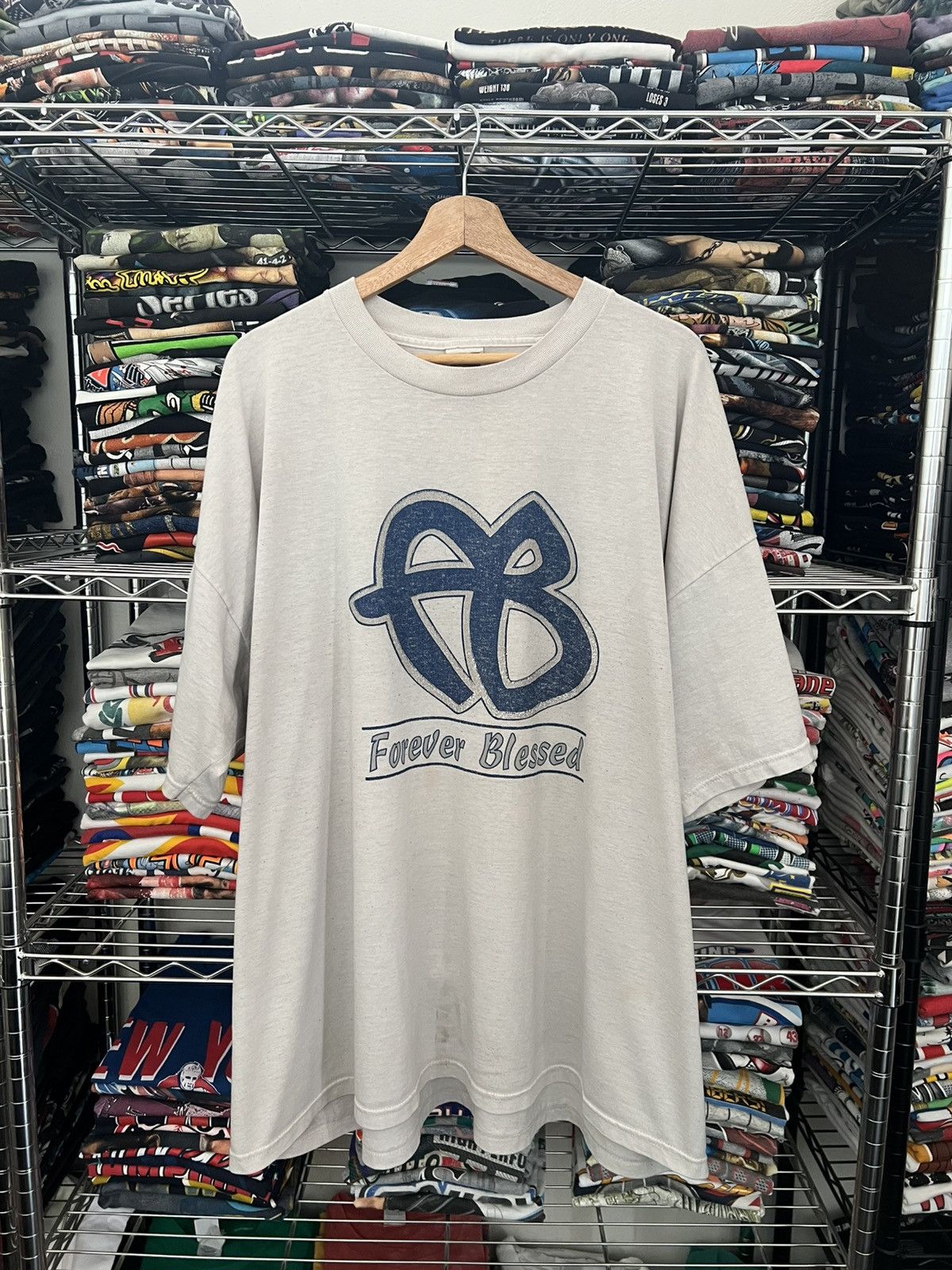Fubu 90s Forever Blessed FB Fubu Logo Parody Y2K Size US XXL / EU 58 / 5 - 1 Thumbnail