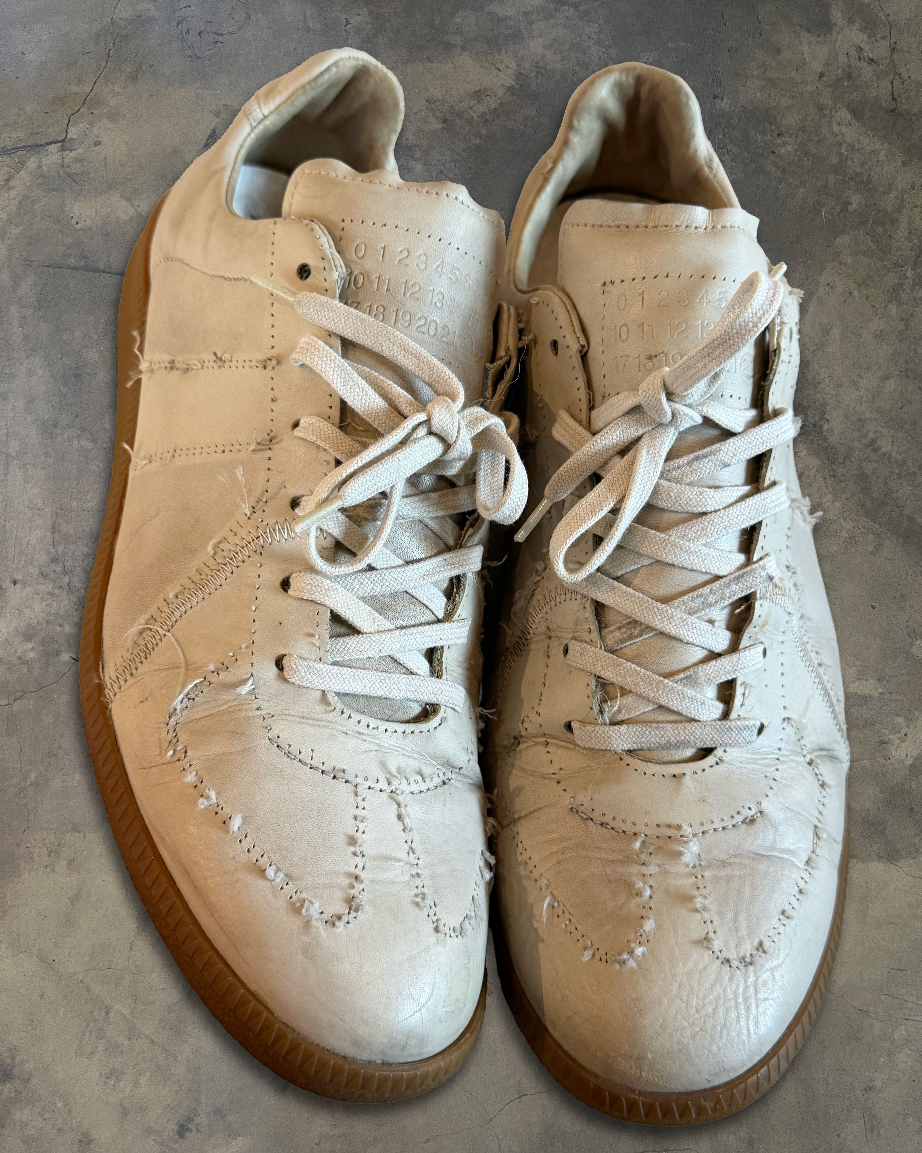Maison Margiela maison Martin margiela spliced low top sneakers