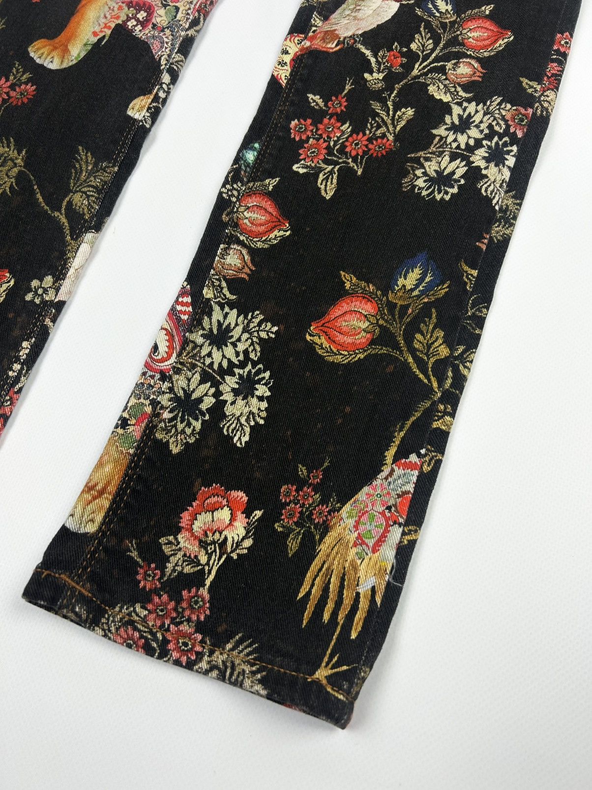 Etro ETRO Milano womens Tiger & Floral Print Pants Size 27" / US 4 / IT 40 - 15 Thumbnail