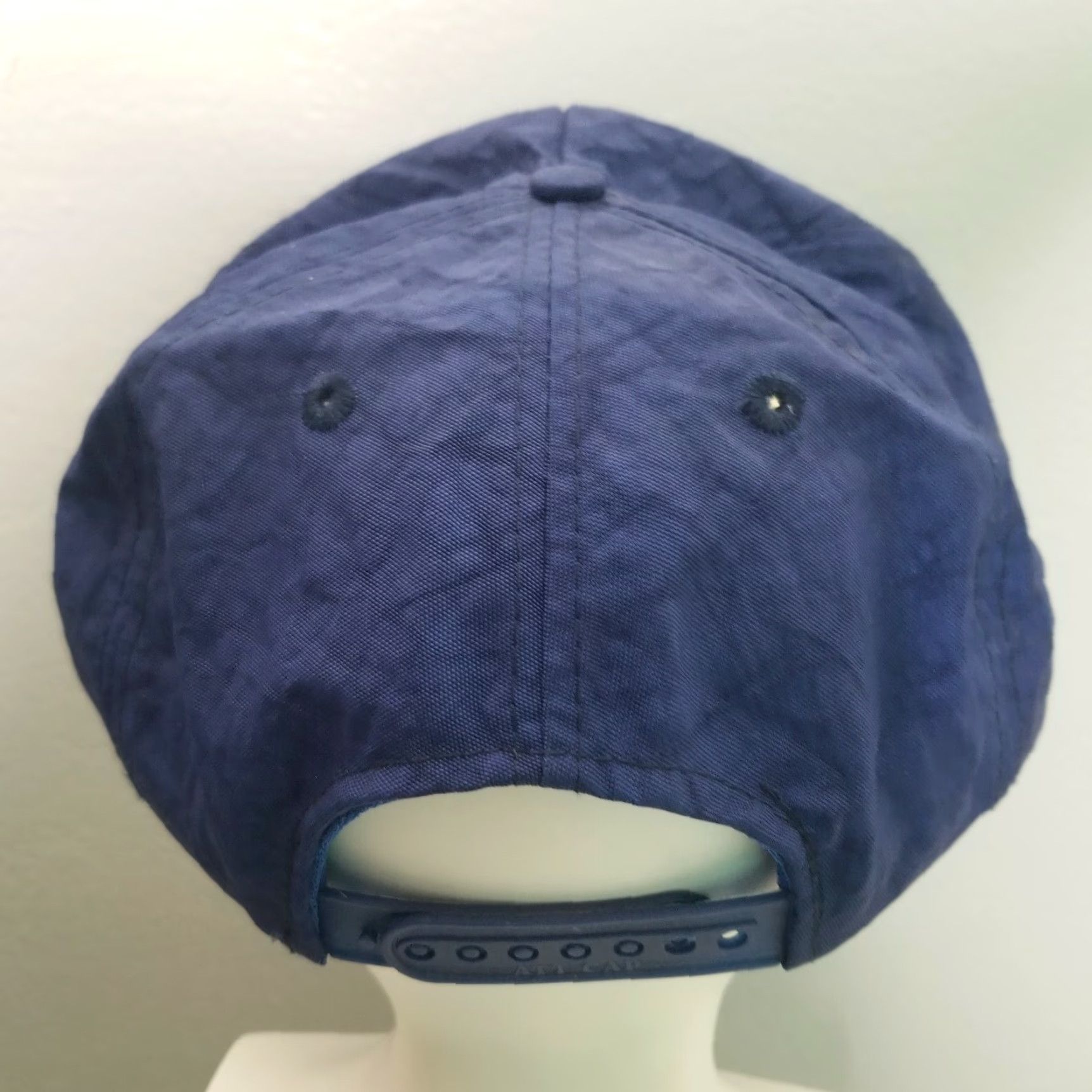 Vintage VINTAGE Vigoro Seeds Blue Trucker Farm Nylon Hat Snapback Dad Cap Size ONE SIZE - 3 Thumbnail