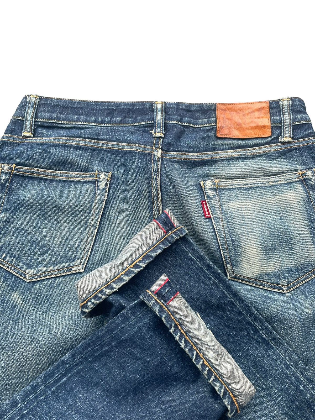 HRMTG HRM Selvedge Distresed Denim Size US 33 - 11 Thumbnail