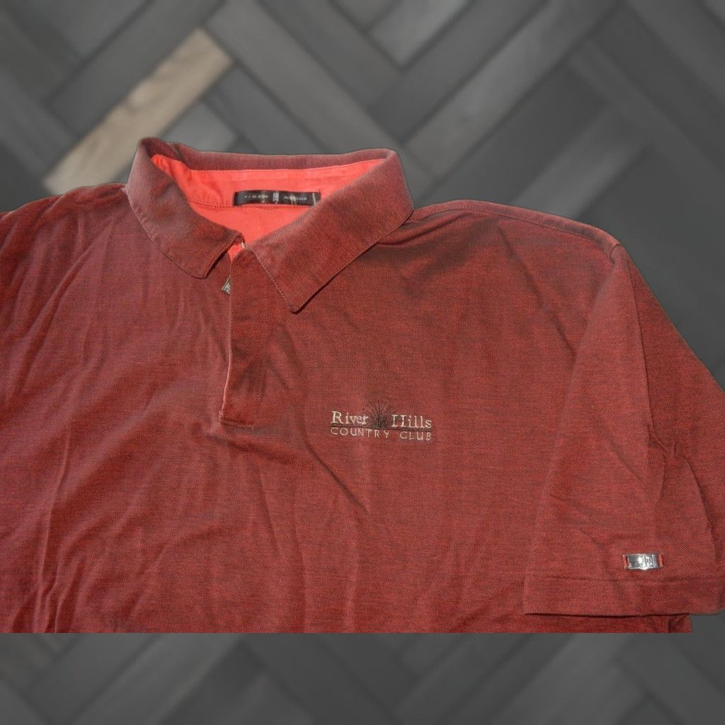 Nike Nike Tiger Woods Men's Polo Shirt XL Red Short Sleeve Golf Golfing Performance Size US XL / EU 56 / 4 - 1 Thumbnail