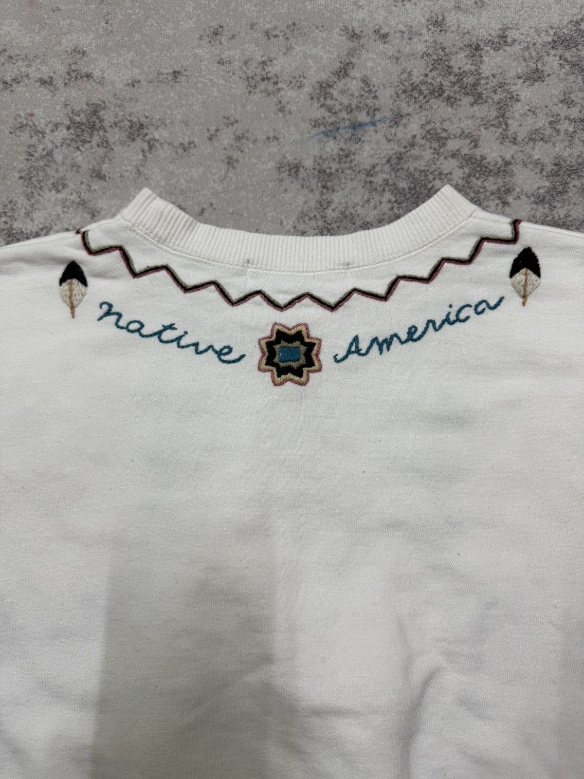 Native Vintage Banana Moon Native American Cropped Sweatshirt Size M / US 6-8 / IT 42-44 - 11 Thumbnail