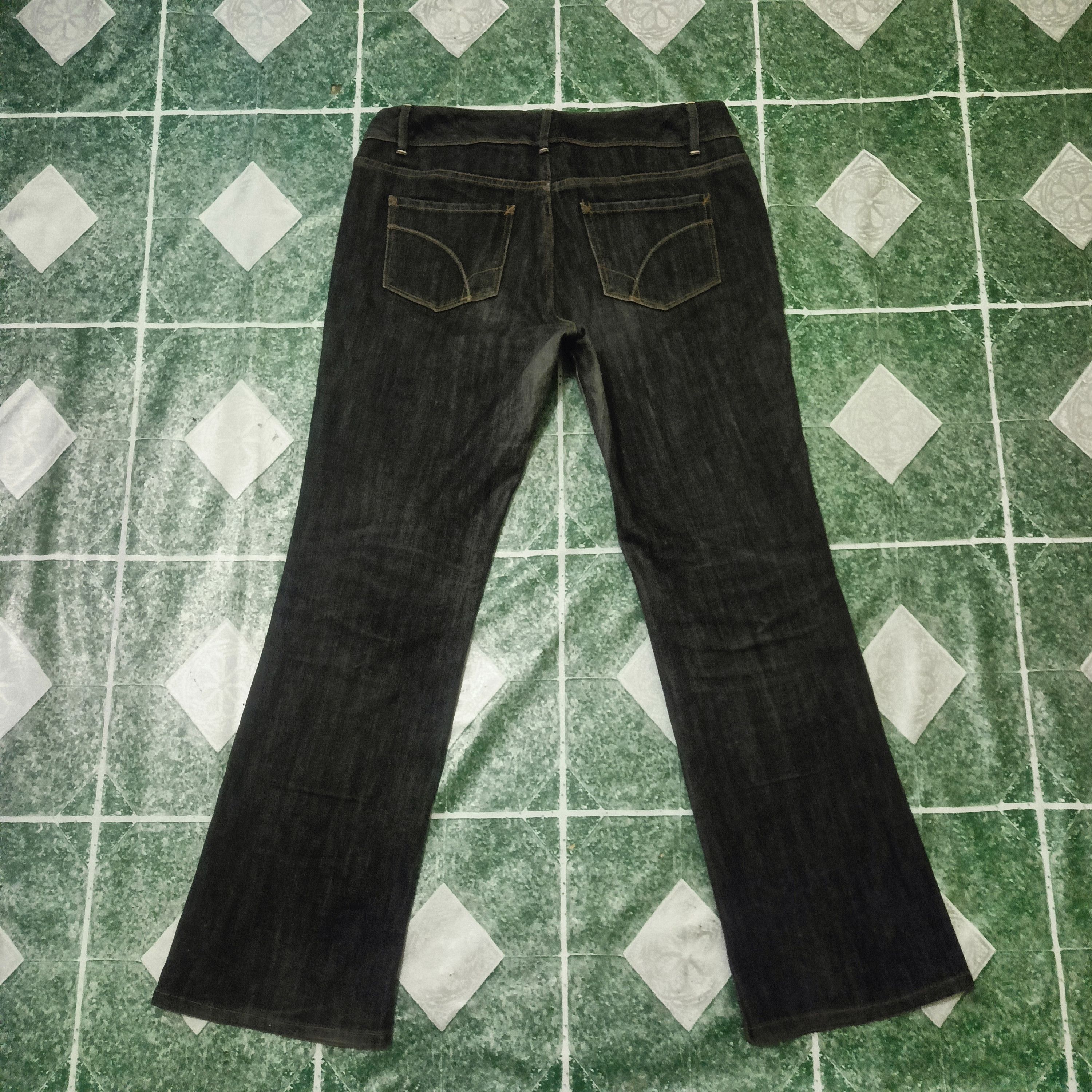 Eddie Bauer Japanese brand Eddie Bauer Bootcut Stretchable Black Jeans Size US 33 - 12 Thumbnail