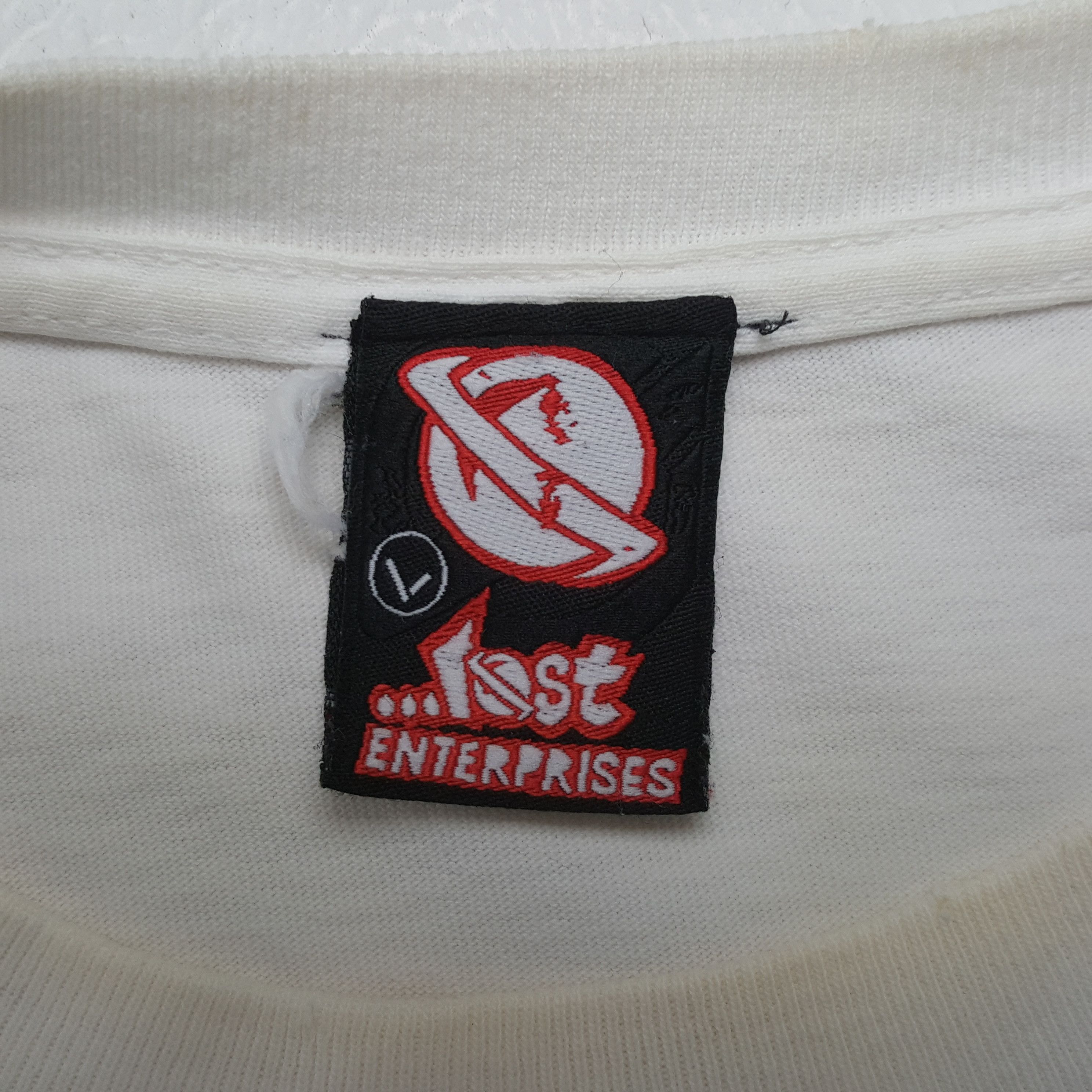 Lost Enterprises Vintage Lost Skateboard Streetwear Style T-shirt RR12 Size US L / EU 52-54 / 3 - 4 Thumbnail