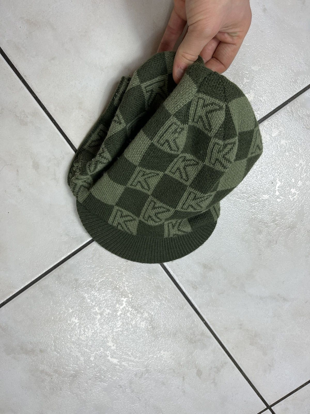 Kappa × Vintage Vintage Kappa visor radar beanie knitted hat cap hip hop y2k Size ONE SIZE - 13 Thumbnail