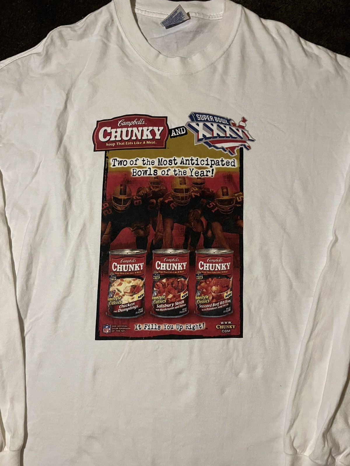 NFL × Vintage Vintage Super Bowl XXXVI Shirt Size US XL / EU 56 / 4 - 3 Thumbnail
