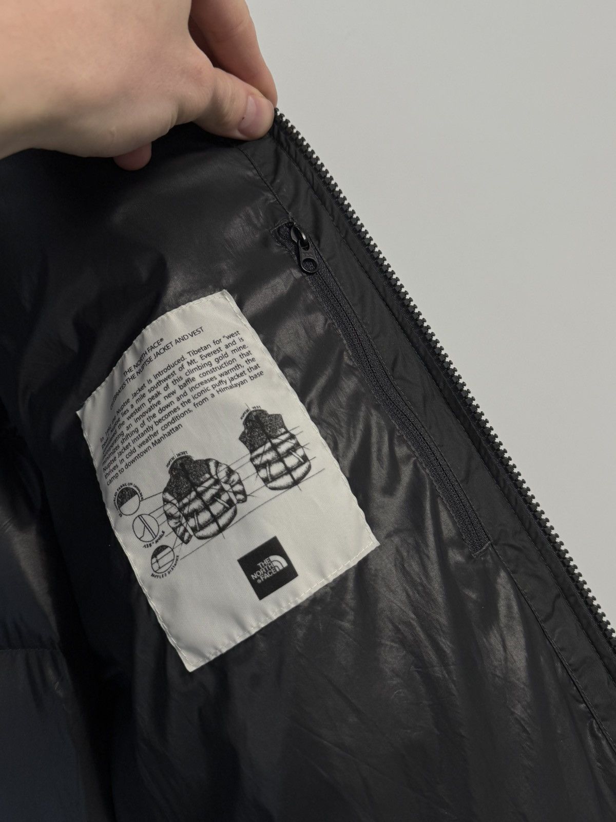 The North Face The North Face 700 Down Jacket Black/Gray Puffer Size US L / EU 52-54 / 3 - 16 Thumbnail