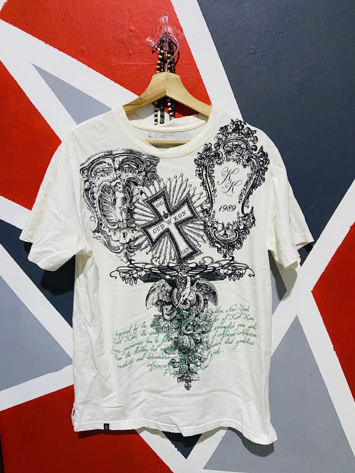 Karl Kani Carl Kani Cross Tee Size US M / EU 48-50 / 2 - 1 Thumbnail