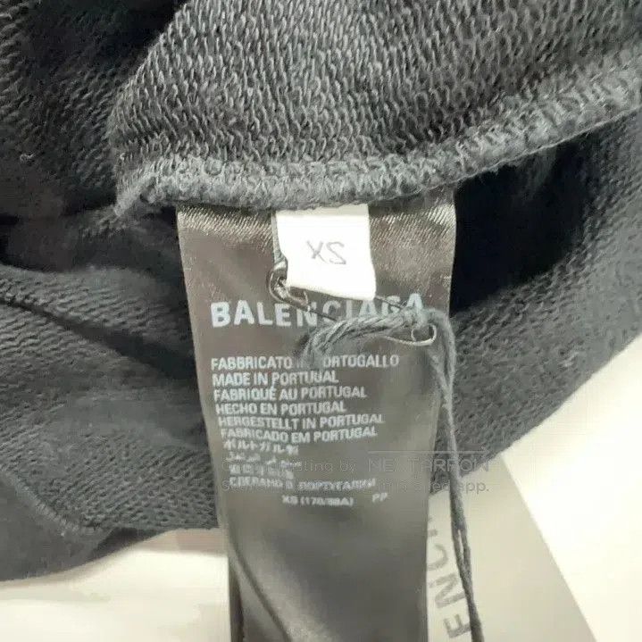 Balenciaga Balenciaga Black SS23 Logo Print Hooded Sweatshirt. Size US XS / EU 42 / 0 - 4 Thumbnail