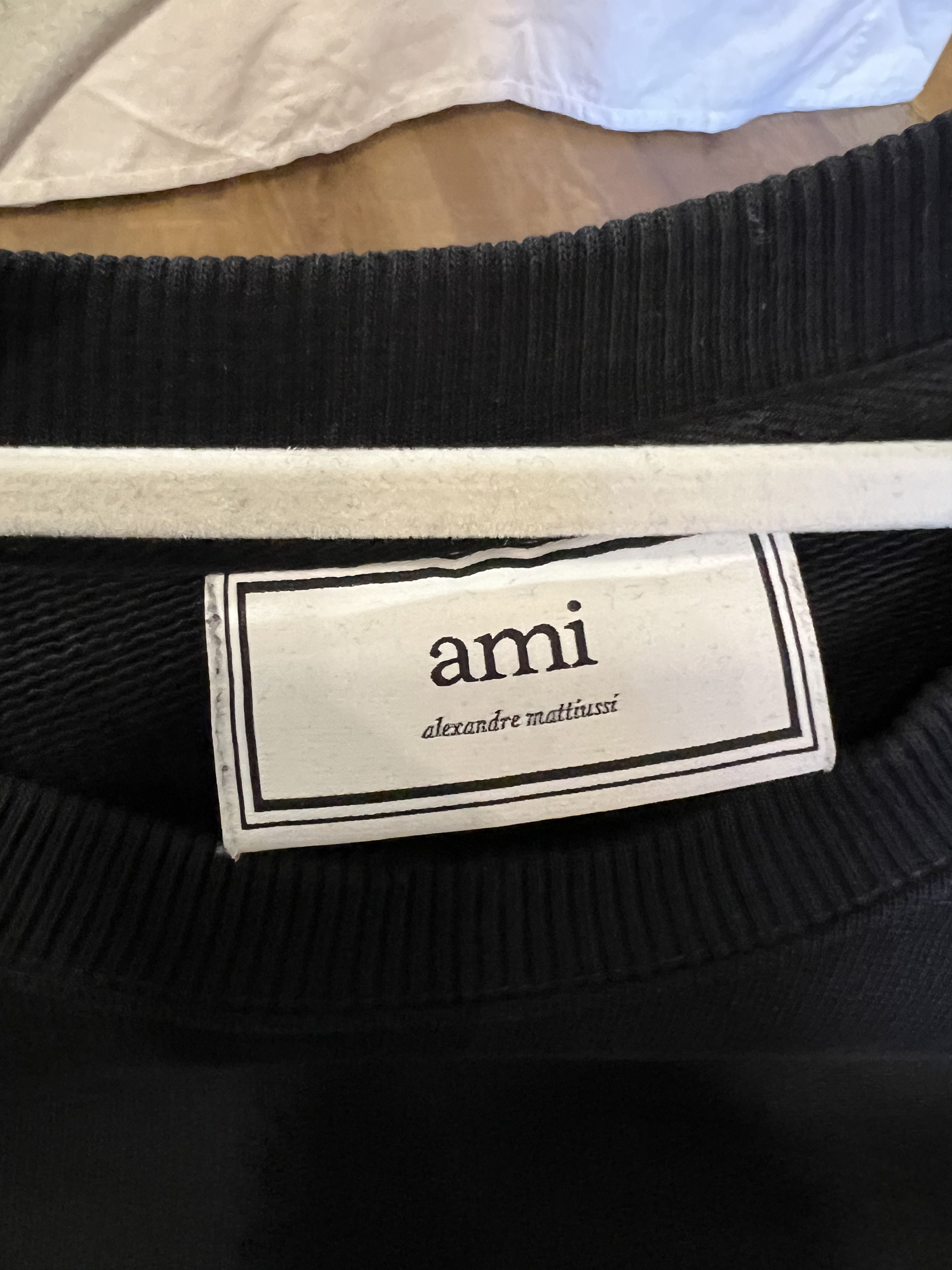 AMI Patch Embroidered Sweater Size S / US 4 / IT 40 - 2 Thumbnail