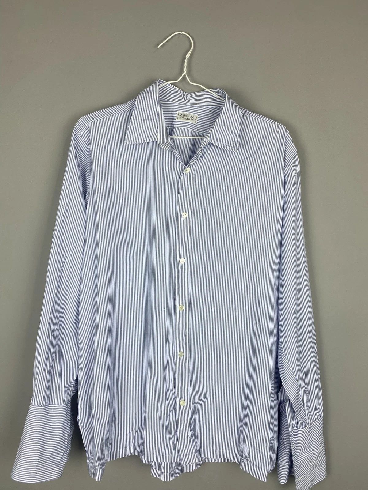 Men’s Charvet Paris Dress Shirt – 22 Place Vendôme 1995
