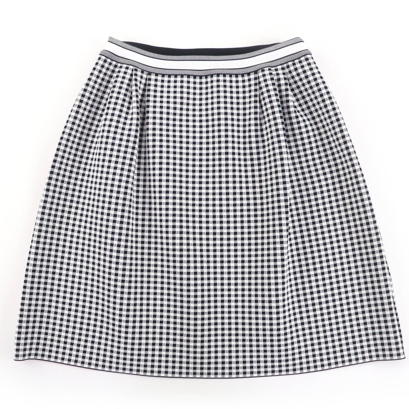 Dior Dior Christian Dior Checkn Dior Gingham Check Skirt Cotton Skirts 344J10AM532 DUTY FREE for USA Size ONE SIZE - 1 Thumbnail
