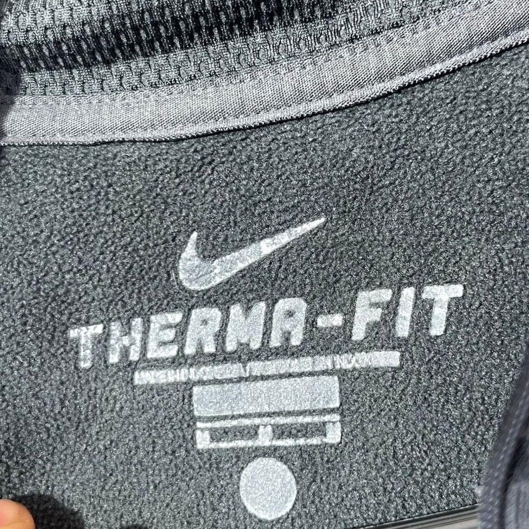 Nike Nike Therma Fit Gray New Trier Lacrosse Quarter Zip Pullover Sweater Men Size M Size US M / EU 48-50 / 2 - 4 Thumbnail
