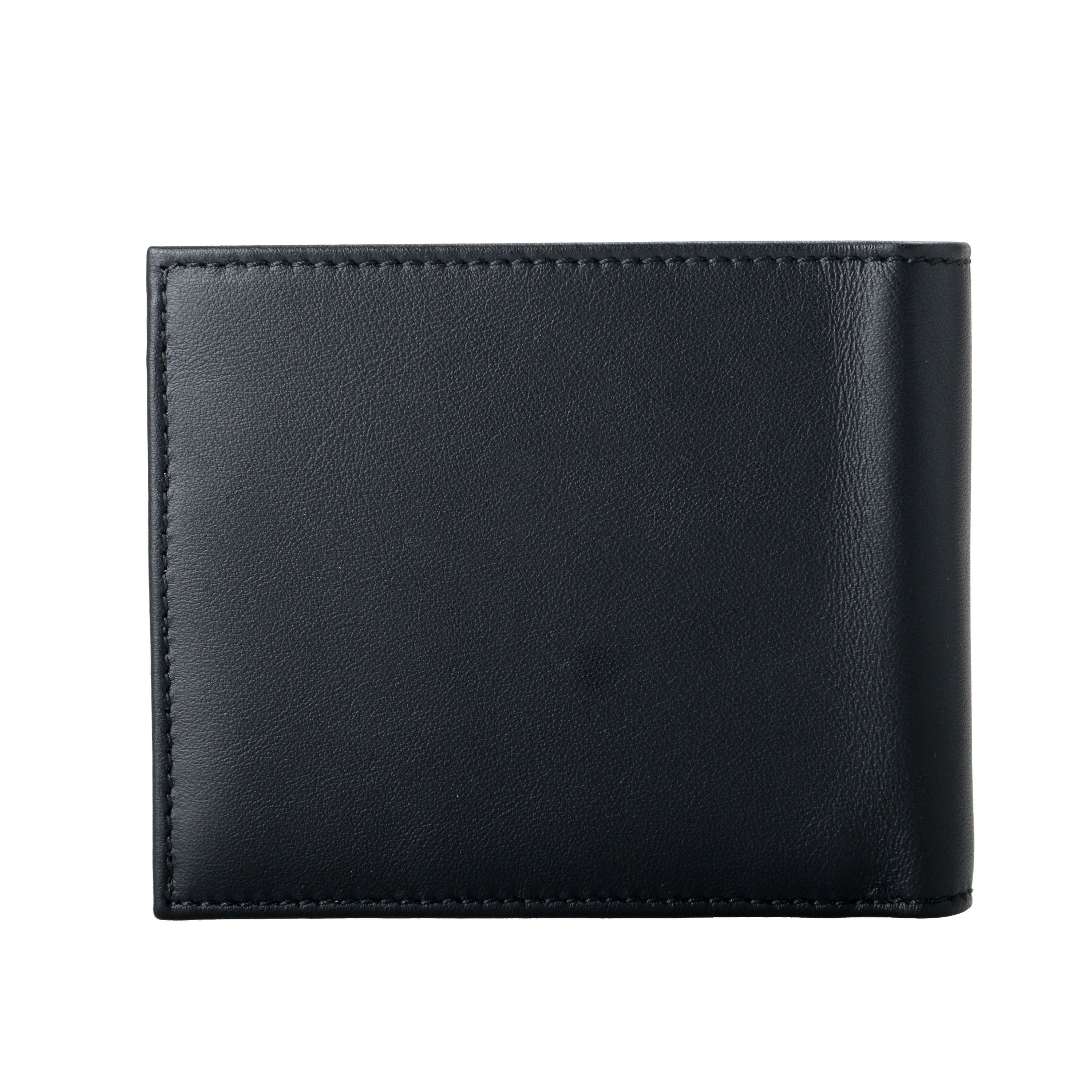 Salvatore Ferragamo o1s1rm0924 Size: OS / Leather Bi-fold Wallet in Black Size ONE SIZE - 6 Thumbnail