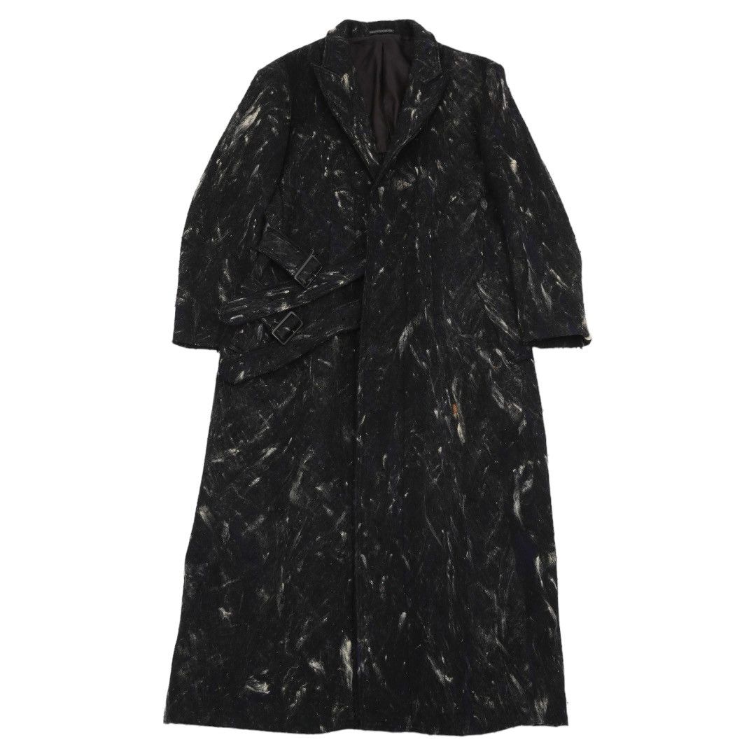 Yohji Yamamoto YOHJI YAMAMOTO BLACK MARBLE COAT Size US L / EU 52-54 / 3 - 1 Thumbnail