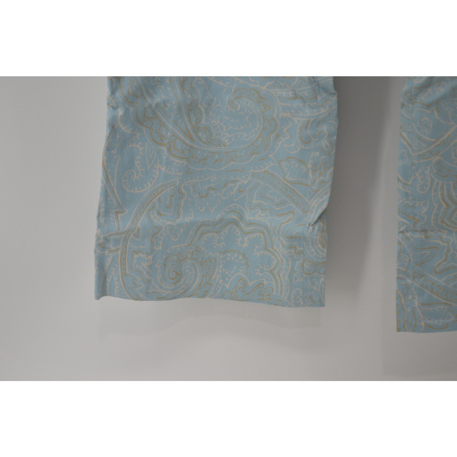 Other Harolds Womens Blue Pants Silk Cotton Spandex Career Size 12 Size 34" / US 12 / IT 48 - 9 Thumbnail